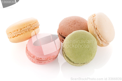 Image of Colorful French Macarons