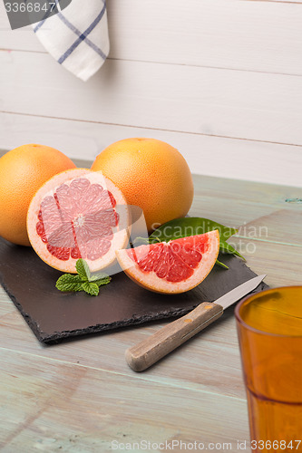 Image of Ripe grapefruit