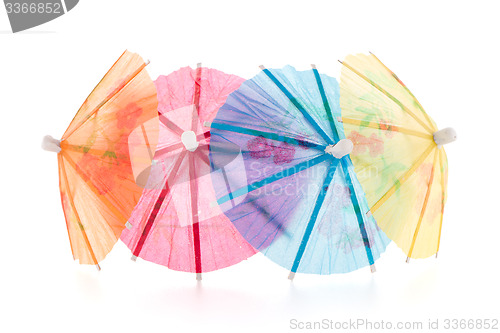 Image of Paper umbrellas for cocktails