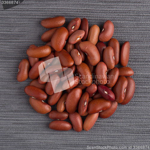 Image of Circle of red beans