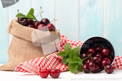 Image of Cherries in small bag