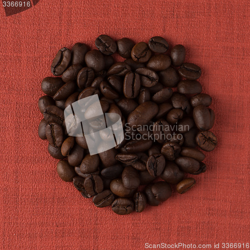 Image of Circle of coffee