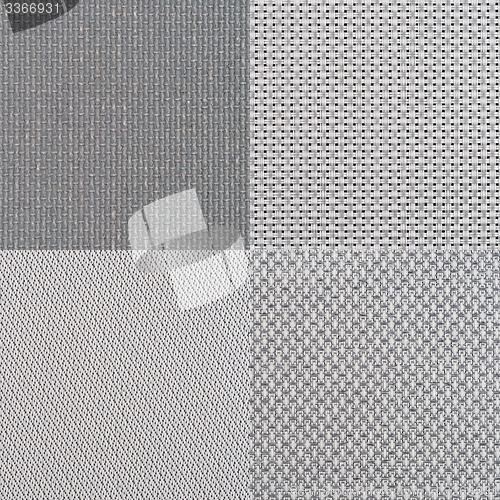 Image of Set of grey vinyl samples