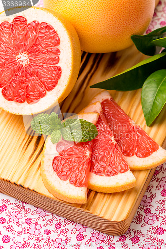 Image of Ripe grapefruit
