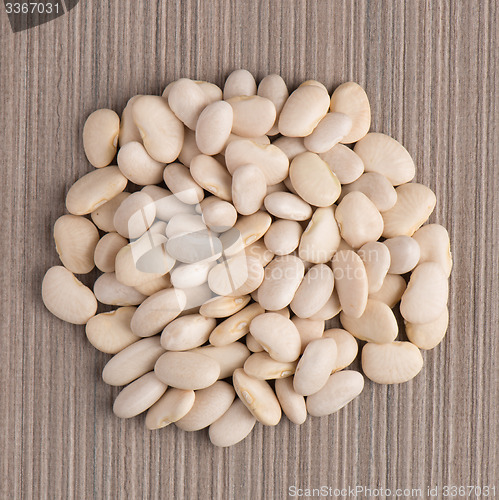 Image of Circle of white beans