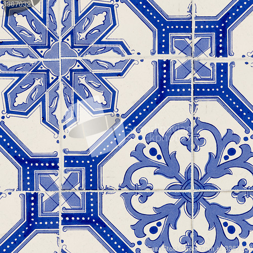 Image of Old tiles detail 