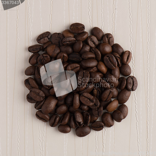 Image of Circle of coffee