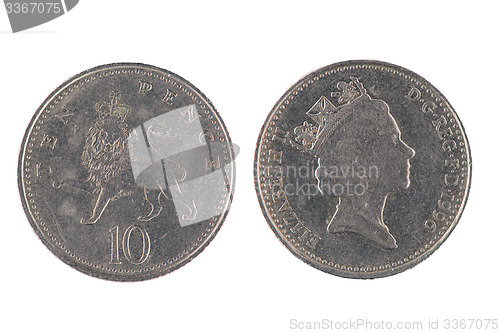 Image of Ten Pence coin