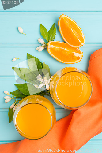Image of Freshly squeezed orange juice 
