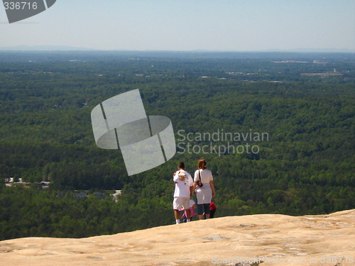Image of On The Edge At Stone Mountain
