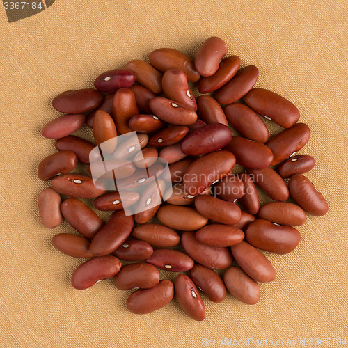 Image of Circle of red beans