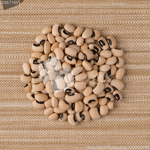 Image of Circle of white beans