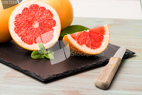 Image of Ripe grapefruit