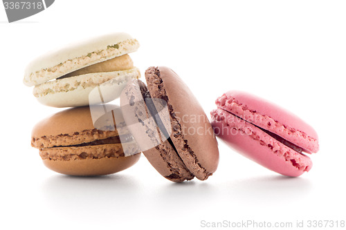 Image of Colorful French Macarons