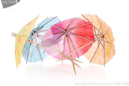 Image of Paper umbrellas for cocktails