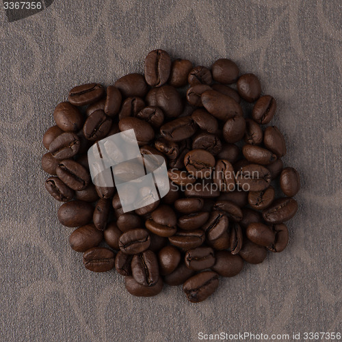 Image of Circle of coffee