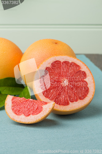 Image of Ripe grapefruit