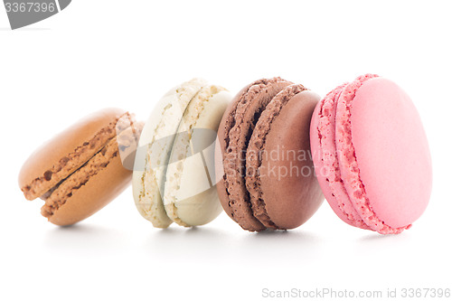 Image of Colorful French Macarons