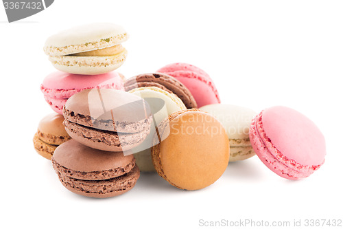 Image of Colorful French Macarons