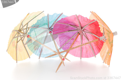 Image of Paper umbrellas for cocktails