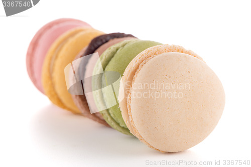 Image of Colorful French Macarons