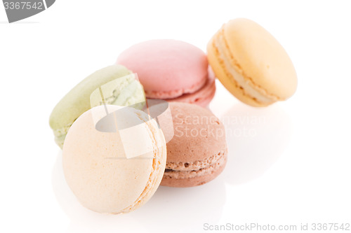 Image of Colorful French Macarons