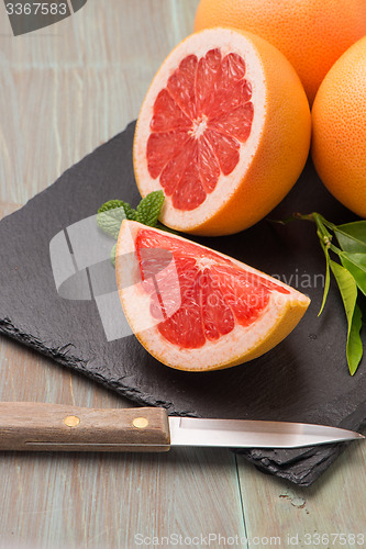 Image of Ripe grapefruit