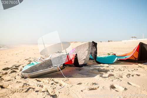 Image of Kite on the sand