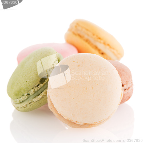 Image of Colorful French Macarons