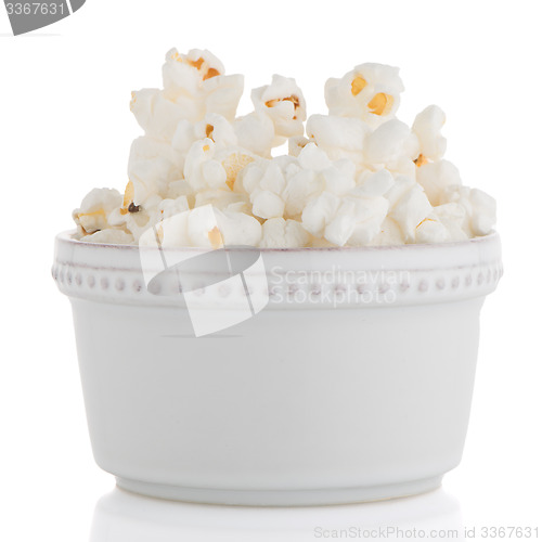 Image of Popcorn in a white bowl