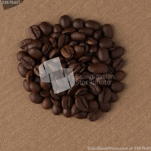 Image of Circle of coffee