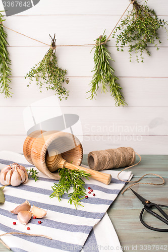 Image of Rosemary and thyme