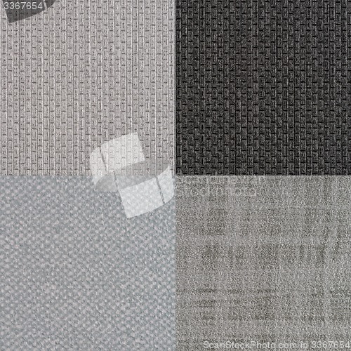 Image of Set of grey vinyl samples