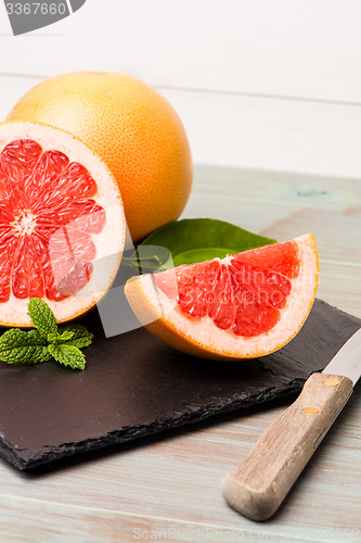 Image of Ripe grapefruit