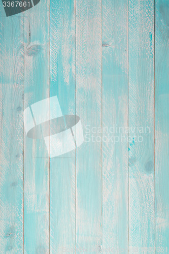 Image of Blue wood background