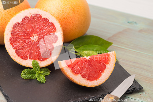 Image of Ripe grapefruit