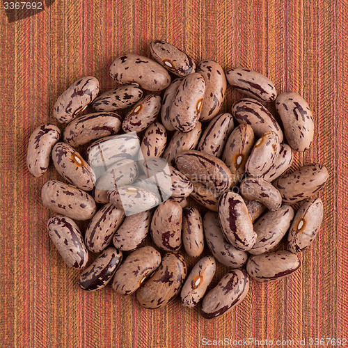 Image of Circle of pinto beans