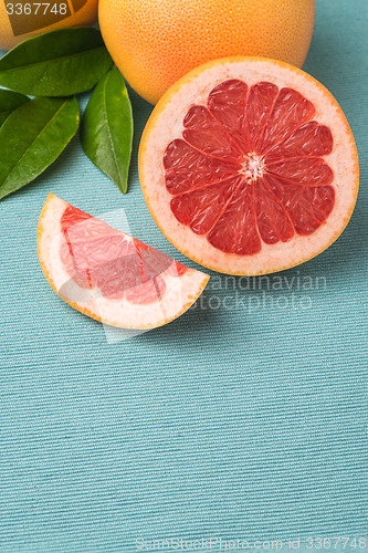 Image of Ripe grapefruit