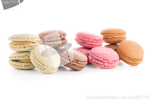 Image of Colorful French Macarons