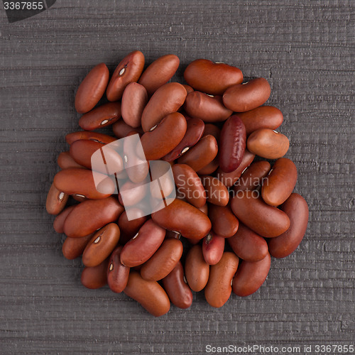 Image of Circle of red beans