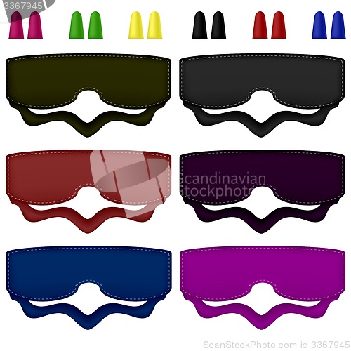 Image of Colored Sleeping Masks