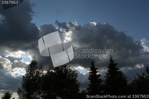 Image of Stormy clouds