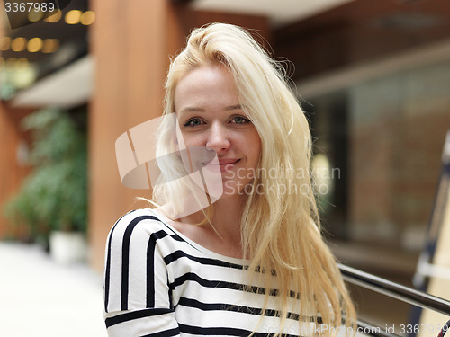 Image of business woman portrait at office