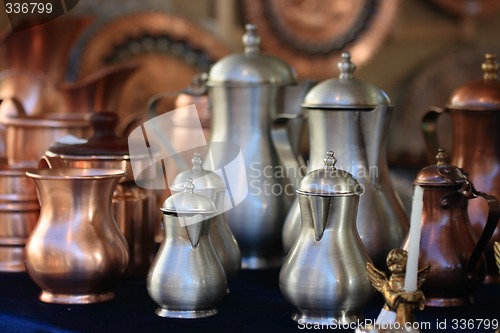 Image of Coppery utensils