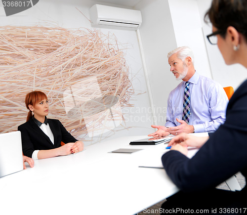 Image of business people group on meeting