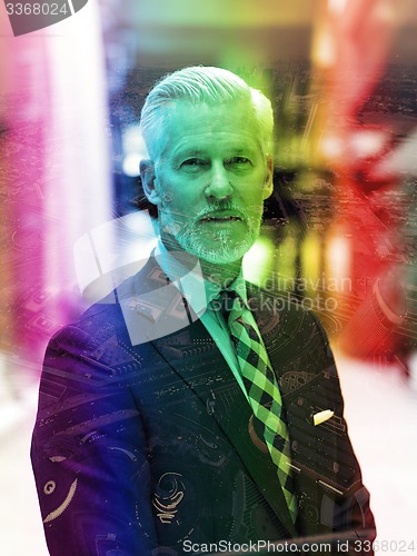 Image of senior business man portrait