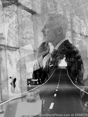Image of senior business man portrait
