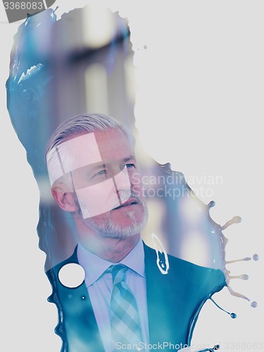 Image of senior business man portrait