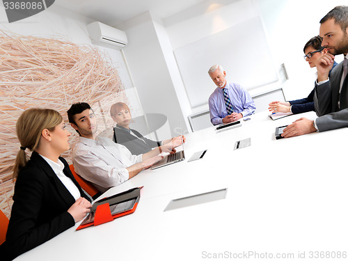 Image of business people group on meeting
