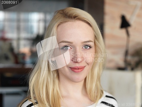 Image of business woman portrait at office